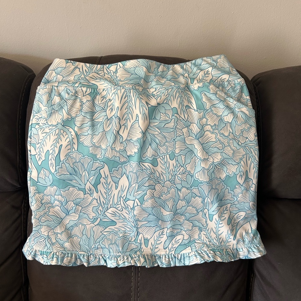 Jean-Pierre Klifa Paris Tropical Skort Skirt Size XL